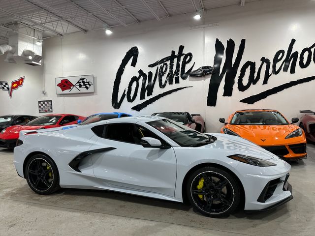 2021 Chevrolet Corvette Coupe 3LT, Z51, E60, FE4, Suede, Yellow Sth, 56k | Dallas, Texas | Corvette Warehouse 
