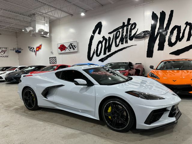 2021 Chevrolet Corvette Coupe 3LT, Z51, E60, FE4, Suede, Yellow Sth, 56k | Dallas, Texas | Corvette Warehouse 
