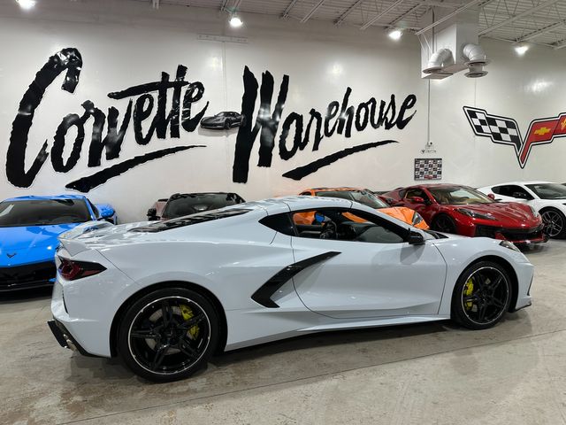 2021 Chevrolet Corvette Coupe 3LT, Z51, E60, FE4, Suede, Yellow Sth, 56k | Dallas, Texas | Corvette Warehouse 