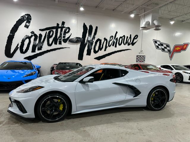 2021 Chevrolet Corvette Coupe 3LT, Z51, E60, FE4, Suede, Yellow Sth, 56k | Dallas, Texas | Corvette Warehouse 