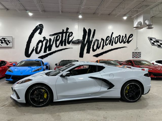 2021 Chevrolet Corvette Coupe 3LT, Z51, E60, FE4, Suede, Yellow Sth, 56k | Dallas, Texas | Corvette Warehouse 