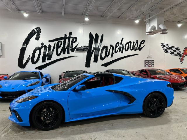 2021 Chevrolet Corvette Coupe CF Wheels, NPP, Glass Top, Engine App, Nice | Dallas, Texas | Corvette Warehouse 