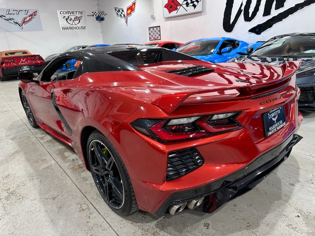 2021 Chevrolet Corvette CONV 2LT, Z51, GT2, CF, J6E, Nacelles, RM Red Int | Dallas, Texas | Corvette Warehouse 
