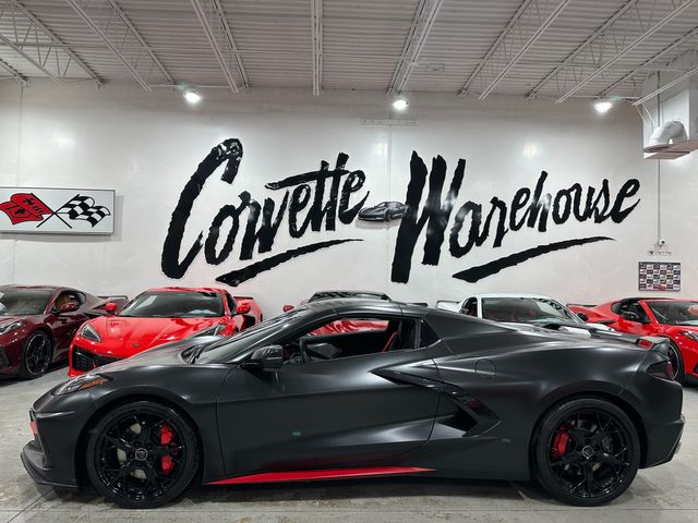 2021 Chevrolet Corvette CONV 3LT, Z51, FE4, J6F, N26, 38S SUEDE, MATTE 80k | Dallas, Texas | Corvette Warehouse 2021 Chevrolet Corvette CONV 3LT, Z51, FE4, J6F, N26, 38S SUEDE, MATTE 80k | Dallas, Texas | Corvette Warehouse