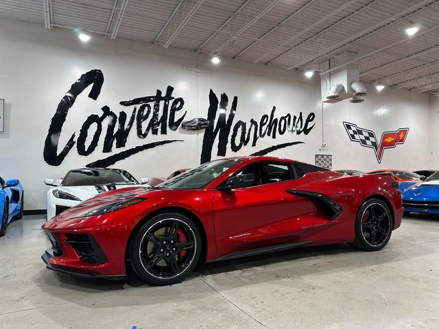 2021 Chevrolet Corvette CONV 3LT Z51 E60 FE4 J6F NACELLES TT's R SUEDE 16k | Dallas, Texas | Corvette Warehouse 