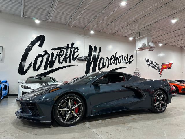 2021 Chevrolet Corvette Coupe 3LT, Z51, AE4, FE4 J6F Tridents Morello 10k | Dallas, Texas | Corvette Warehouse 