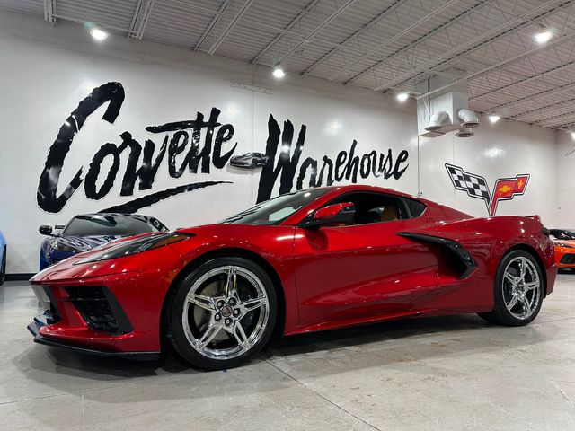2021 Chevrolet Corvette Coupe 3LT, Z51, FE4, E60, ZZ3, Chromes, 1-Owner 9k | Dallas, Texas | Corvette Warehouse 