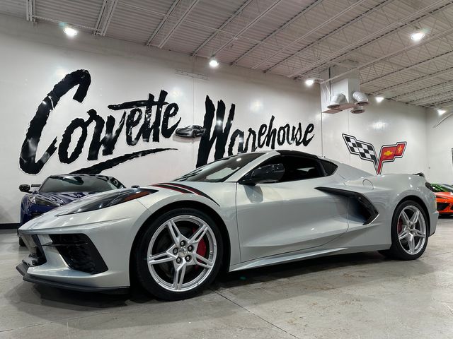 2021 Chevrolet Corvette Coupe 2LT Z51 FE4 GT2 TT's ZZ3 Red B's, Sting 8k | Dallas, Texas | Corvette Warehouse 