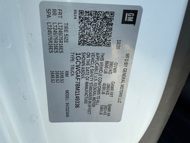 2021 Chevrolet EXPRESS G2500 Utility Cargo 57K LOW MILES | Canton, Ohio | Ohio Auto Warehouse LLC 2021 Chevrolet EXPRESS G2500 Utility Cargo 57K LOW MILES | Canton, Ohio | Ohio Auto Warehouse LLC