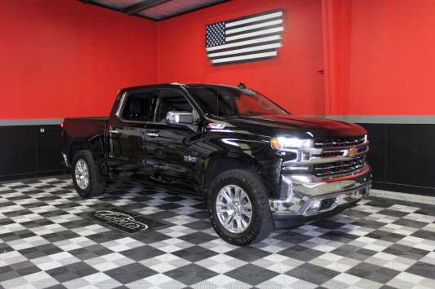 2021 Chevrolet Silverado 1500 LTZ [GBA] Black at Robbins Nissan