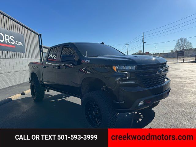 2021 Chevrolet Silverado 1500 LIFTED Trail Boss 4x4 Black 20s New Tires 1 Owner