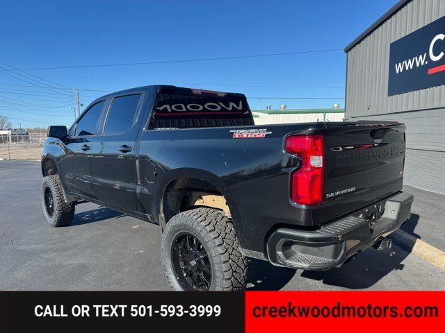 2021 Chevrolet Silverado 1500 LIFTED Trail Boss 4x4 Black 20s New Tires 1 Owner