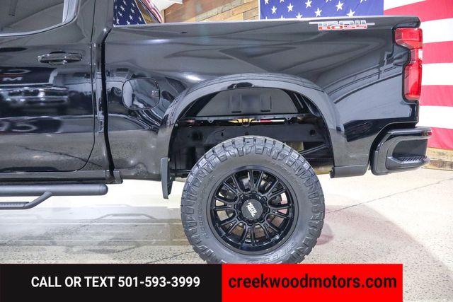 2021 Chevrolet Silverado 1500 LIFTED Trail Boss 4x4 Black 20s New Tires 1 Owner