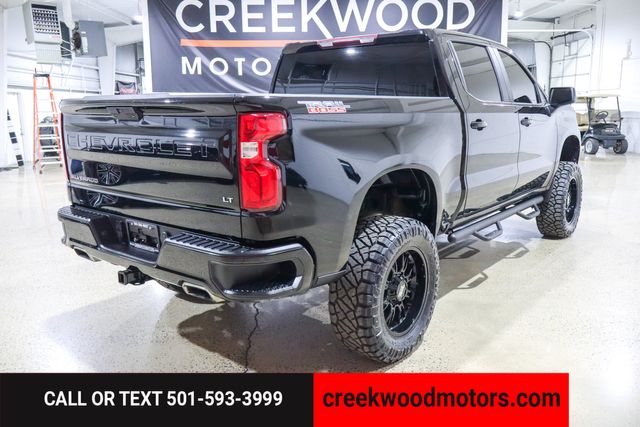 2021 Chevrolet Silverado 1500 LIFTED Trail Boss 4x4 Black 20s New Tires 1 Owner