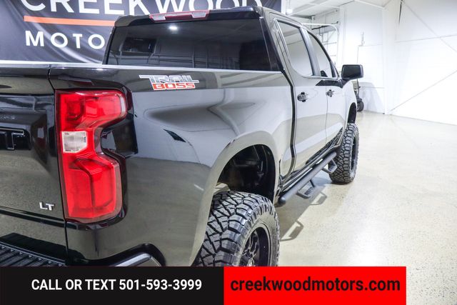 2021 Chevrolet Silverado 1500 LIFTED Trail Boss 4x4 Black 20s New Tires 1 Owner