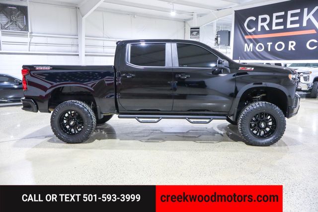 2021 Chevrolet Silverado 1500 LIFTED Trail Boss 4x4 Black 20s New Tires 1 Owner