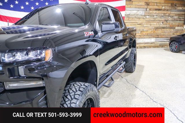 2021 Chevrolet Silverado 1500 LIFTED Trail Boss 4x4 Black 20s New Tires 1 Owner
