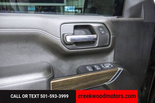 2021 Chevrolet Silverado 1500 LIFTED Trail Boss 4x4 Black 20s New Tires 1 Owner