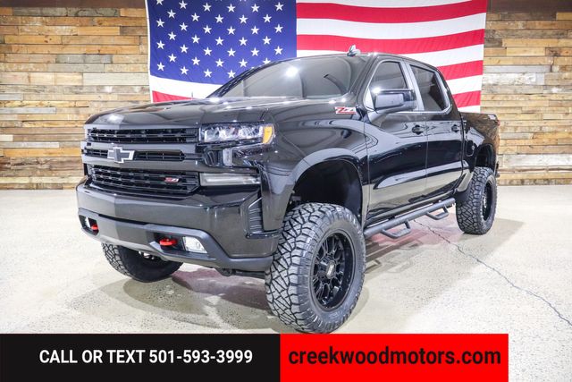 2021 Chevrolet Silverado 1500 LIFTED Trail Boss 4x4 Black 20s New Tires 1 Owner in Searcy, AR 72143
