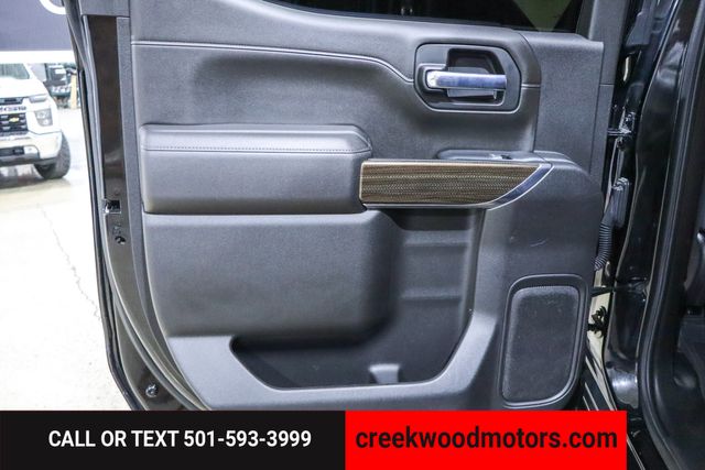 2021 Chevrolet Silverado 1500 LIFTED Trail Boss 4x4 Black 20s New Tires 1 Owner