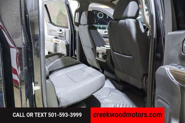 2021 Chevrolet Silverado 1500 LIFTED Trail Boss 4x4 Black 20s New Tires 1 Owner