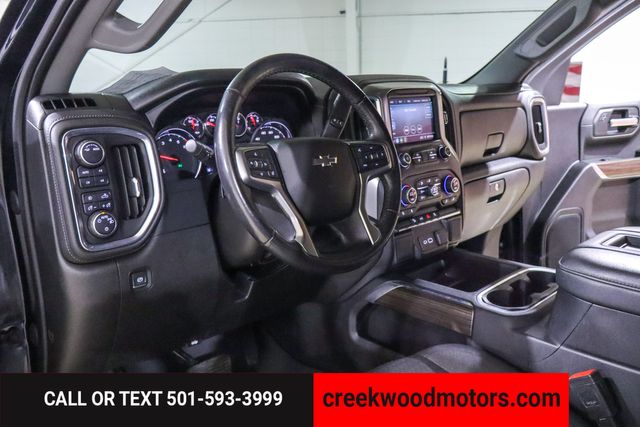 2021 Chevrolet Silverado 1500 LIFTED Trail Boss 4x4 Black 20s New Tires 1 Owner