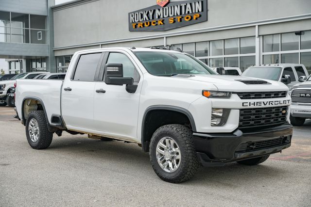 2021 Chevrolet Silverado 2500HD Custom 4X4 / ALLISON TRANS / CLEAN CARFAX TX OWNED | Dallas, TX | Rocky Mountain Truck Stop Dallas 2021 Chevrolet Silverado 2500HD Custom 4X4 / ALLISON TRANS / CLEAN CARFAX TX OWNED | Dallas, TX | Rocky Mountain Truck Stop Dallas
