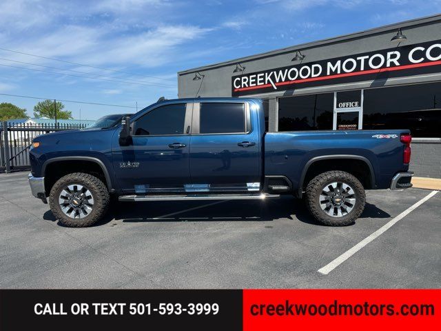 2021 Chevrolet Silverado 2500HD LT 4x4 Crew Cab Duramax Diesel Allison 20s LEVELED