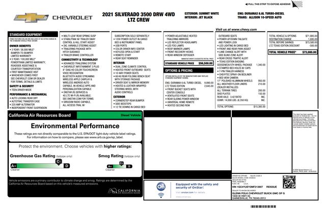 2021 Chevrolet Silverado 3500HD LTZ 2021 Chevrolet Silverado 3500HD LTZ