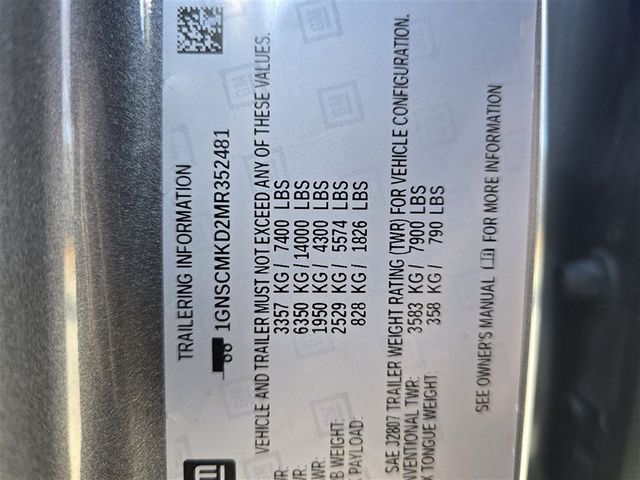 2021 Chevrolet Tahoe LS 2021 Chevrolet Tahoe LS