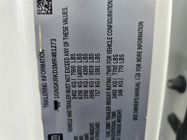 2021 Chevrolet Tahoe RST 2021 Chevrolet Tahoe RST