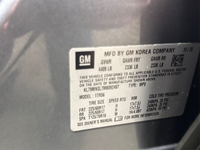 2021 Chevrolet TRAILBLAZER LS 2021 Chevrolet TRAILBLAZER LS