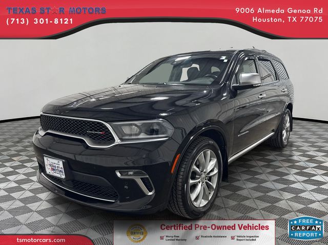 2021 Dodge DURANGO CITADEL | Houston, TX | Texas Star Motors 2021 Dodge DURANGO CITADEL | Houston, TX | Texas Star Motors
