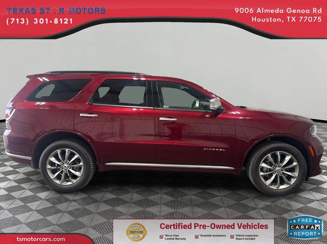 2021 Dodge DURANGO CITADEL | Houston, TX | Texas Star Motors 2021 Dodge DURANGO CITADEL | Houston, TX | Texas Star Motors