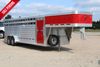 2024 Featherlite 8127 - LIVESTOCK 24' LIVESTOCK SHOW TRAILER WITH PEN SYSTEM RAMPS | CONROE, TX | SportChassis/ Featherlite Trailers of Texas