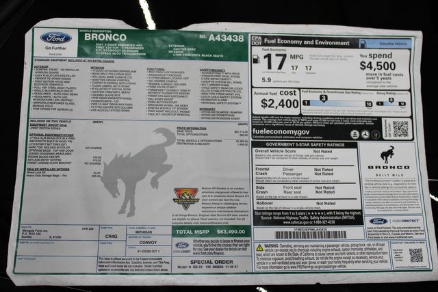 2021 Ford Bronco First Edition Advanced | Phoenix, AZ | Arizona Classic Car Sales 2021 Ford Bronco First Edition Advanced | Phoenix, AZ | Arizona Classic Car Sales