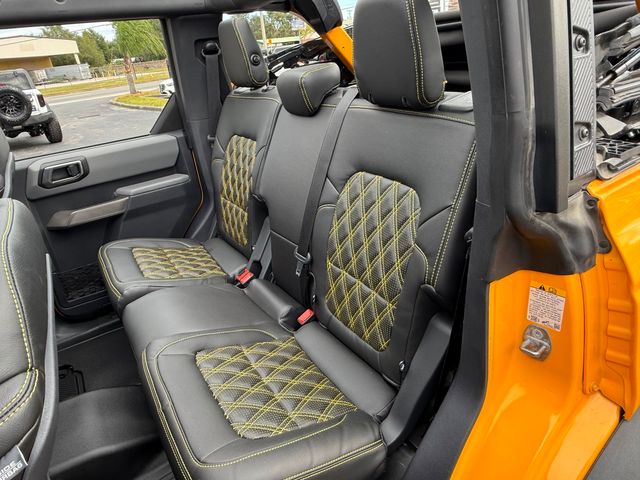 2021 Ford Bronco V6 SASQUATCH LEATHER CYBER ORANGE BLACK DIAMOND | Plant City, FL | psv5 DEMO - Bayshore Automotive