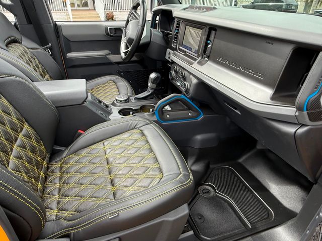 2021 Ford Bronco V6 SASQUATCH LEATHER CYBER ORANGE BLACK DIAMOND | Plant City, FL | psv5 DEMO - Bayshore Automotive