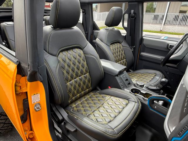 2021 Ford Bronco V6 SASQUATCH LEATHER CYBER ORANGE BLACK DIAMOND | Plant City, FL | psv5 DEMO - Bayshore Automotive