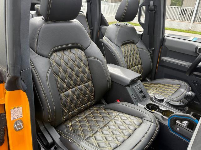 2021 Ford Bronco V6 SASQUATCH LEATHER CYBER ORANGE BLACK DIAMOND | Plant City, FL | psv5 DEMO - Bayshore Automotive