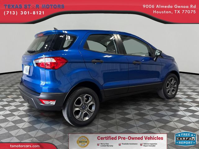 2021 Ford ECOSPORT S | Houston, TX | Texas Star Motors 2021 Ford ECOSPORT S | Houston, TX | Texas Star Motors