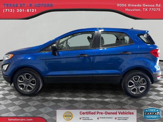 2021 Ford ECOSPORT S | Houston, TX | Texas Star Motors 2021 Ford ECOSPORT S | Houston, TX | Texas Star Motors