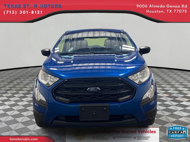 2021 Ford ECOSPORT S | Houston, TX | Texas Star Motors 2021 Ford ECOSPORT S | Houston, TX | Texas Star Motors