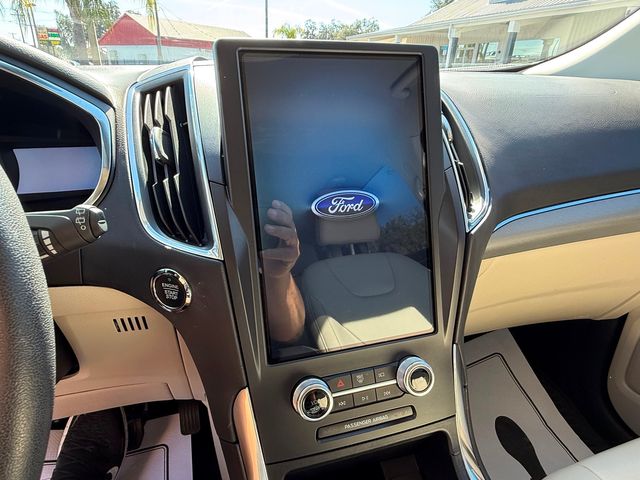 2021 Ford Edge TITANIUM EDGE WHITE/WHITE LEATHER CARFAX CERT | Plant City, FL | psv5 DEMO - Bayshore Automotive