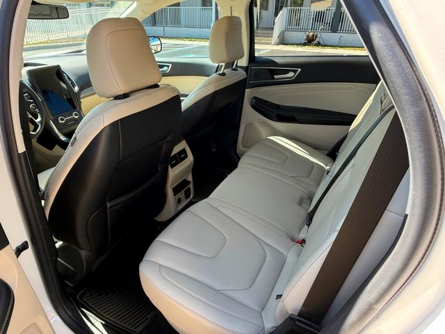 2021 Ford Edge TITANIUM EDGE WHITE/WHITE LEATHER CARFAX CERT | Plant City, FL | psv5 DEMO - Bayshore Automotive 2021 Ford Edge TITANIUM EDGE WHITE/WHITE LEATHER CARFAX CERT | Plant City, FL | psv5 DEMO - Bayshore Automotive