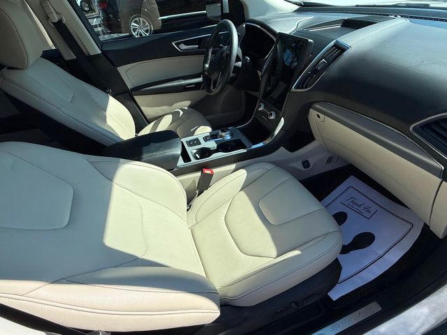 2021 Ford Edge TITANIUM EDGE WHITE/WHITE LEATHER CARFAX CERT | Plant City, FL | psv5 DEMO - Bayshore Automotive