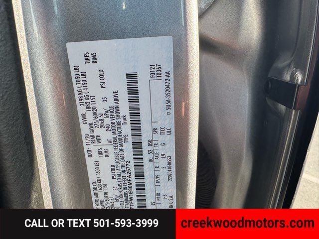 2021 Ford F-150 Lariat FX4 Eco Boost Crew Cab 1 Owner Financing