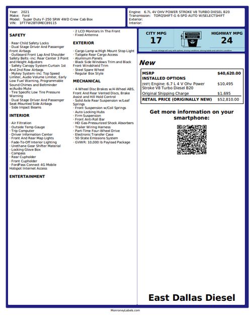 2021 Ford F-250 LARIAT | Dallas, TX | East Dallas Diesel 2021 Ford F-250 LARIAT | Dallas, TX | East Dallas Diesel