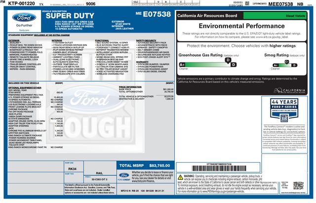 2021 Ford F-250 Super Duty King Ranch 2021 Ford F-250 Super Duty King Ranch