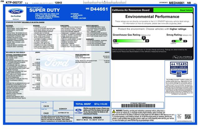 2021 Ford F-250 Super Duty Lariat